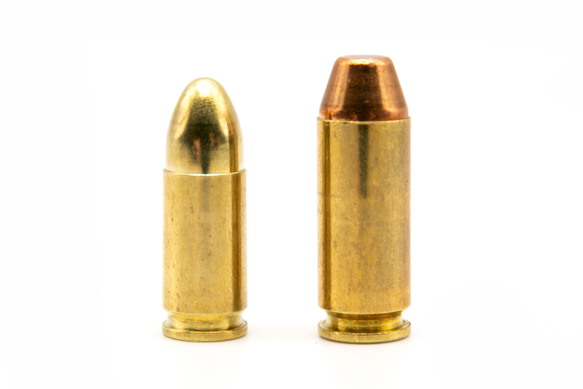9mm bullet next to 10mm bullet